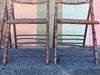 Set of Six Bamboo Folding Chairs