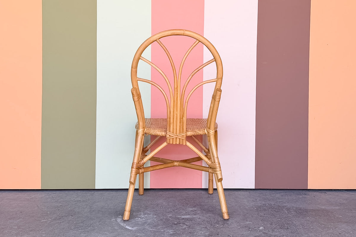 Cute Island Style Rattan Desk Chair