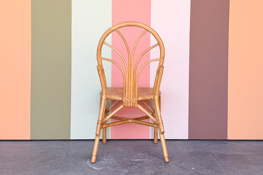 Cute Island Style Rattan Desk Chair