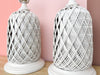 Pair of Petite Webspun Lamps