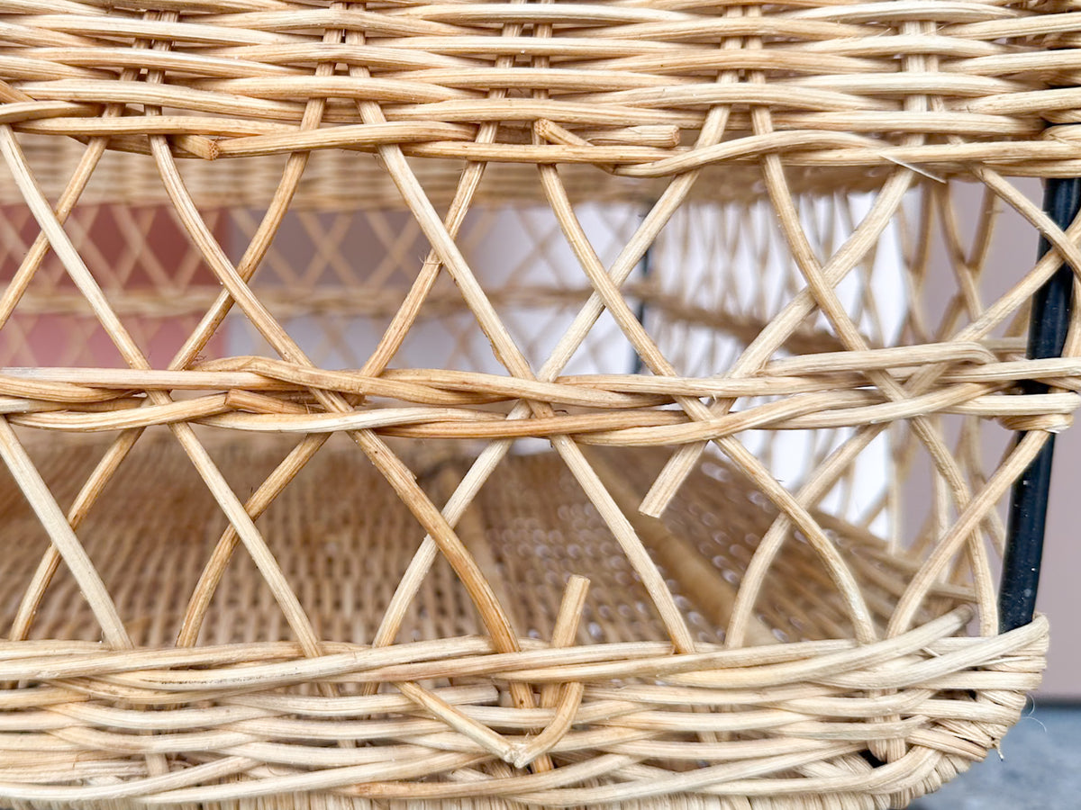 Santa's Rattan Sleigh