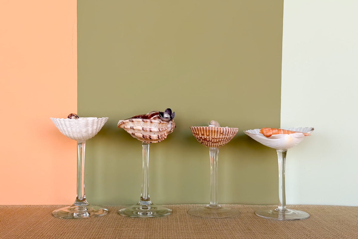 Set of Four Shell Coupes