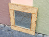 Petite Island Style Woven Bamboo Mirror