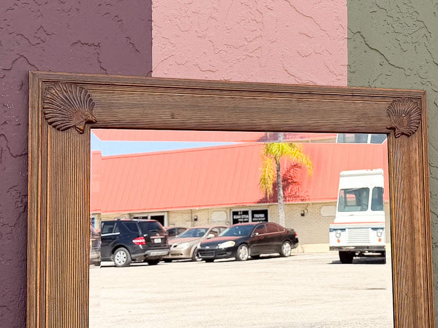 Four Corner Shell Motif Mirror