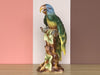 Large Italian Parrot Figurine