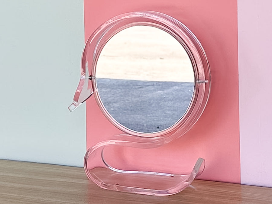 MCM Lucite Vanity Mirror