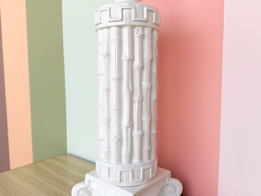 Fab Faux Bamboo Lamp