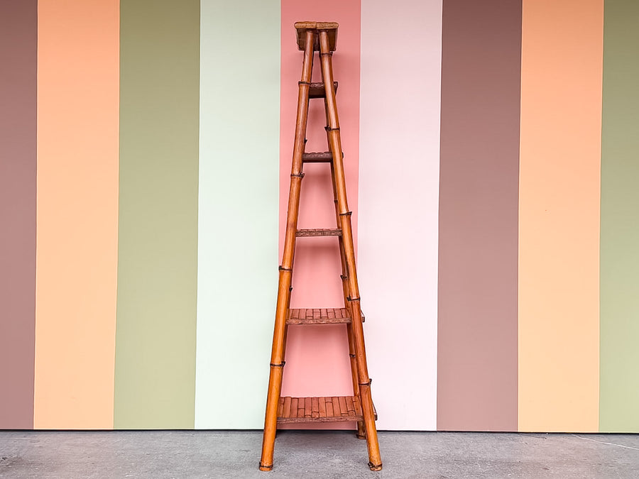 Bamboo Folding Etagere