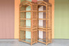 Pair of Rattan Wrapped Etageres