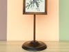 Blue Bird Needlepoint Art on Stand