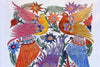 Pair of Colorful Bird Framed Art