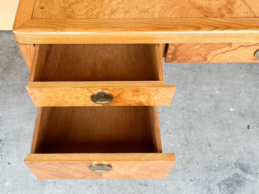 Burl Wood Sligh Campaign Desk
