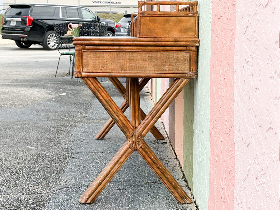 West Indies Style Rattan Desk