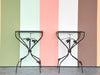 Pair of Cute Wrought Iron Side Tables