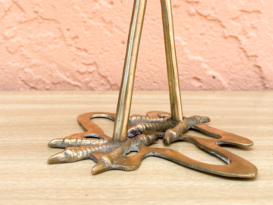Fab Brass Flamingo