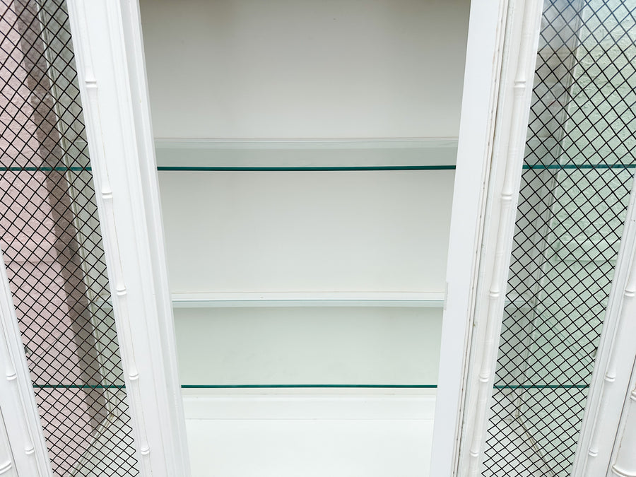 Thomasville Faux Bamboo Cabinet
