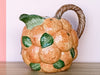 Fitz and Floyd Orange Pitcher