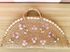 Vintage Woven Shellegance Clutch