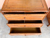 Pair of Tortoiseshell Bamboo Oversized Nightstands by Ralph Lauren