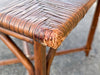 West Indies Style Rattan Backgammon Table