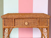 Cute Wicker Writing Desk