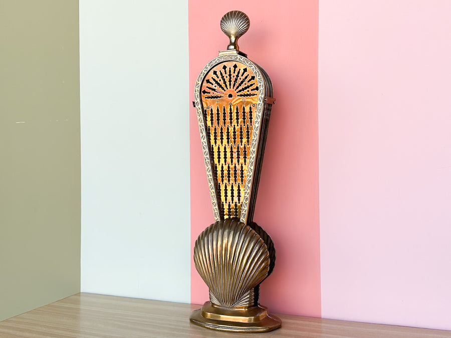 Brass Shell Fireplace Screen