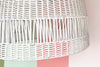 Modern Painted Rattan Pendant