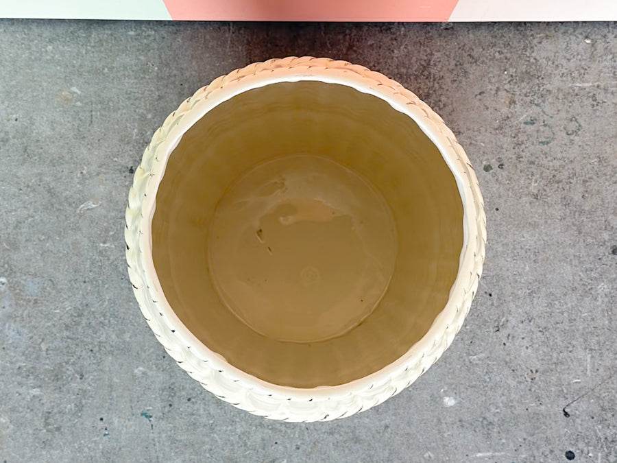 Ceramic Faux Bamboo Umbrella Stand
