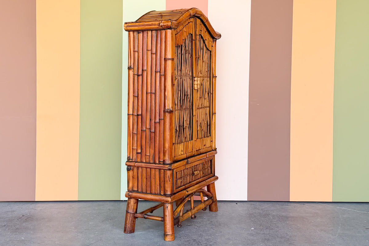 Petite Bamboo Cabinet
