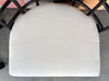 Pair of Curved Rattan Lounge Chairs