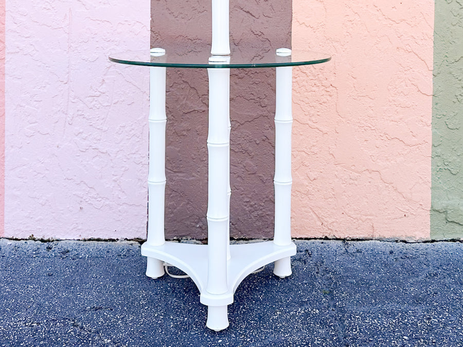Faux Bamboo Table Lamp