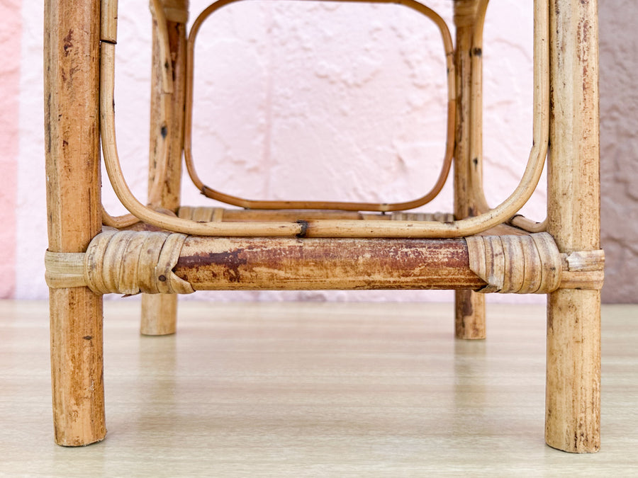 Mini Rattan Pedestal