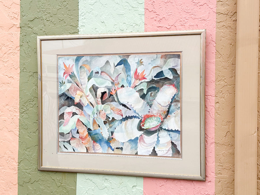 Tropical Flower Watercolor Original Art
