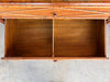 Pair of Tortoiseshell Bamboo Oversized Nightstands by Ralph Lauren
