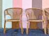 Old Florida Rattan Dining Set