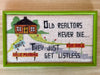 Old Realtors Needlepoint Art