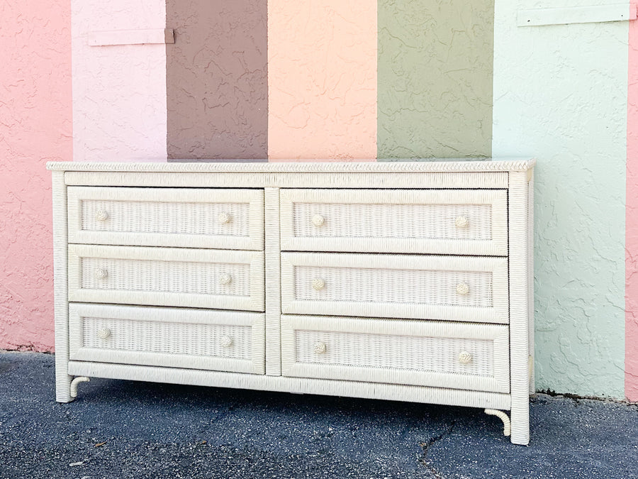 Henry Link Wicker Dresser