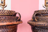 Island Style Rattan Basket Lamps