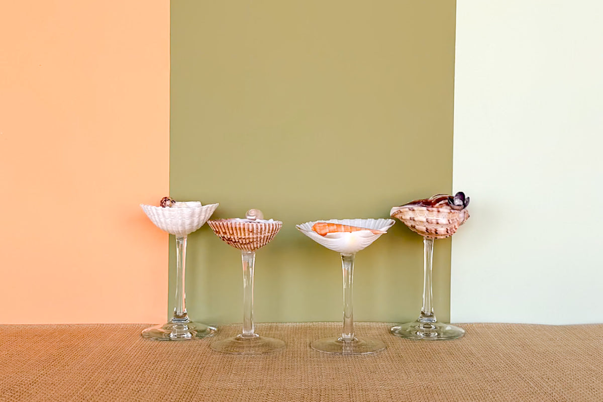Set of Four Shell Coupes