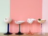 Set of Four Colorful Shell Coupes