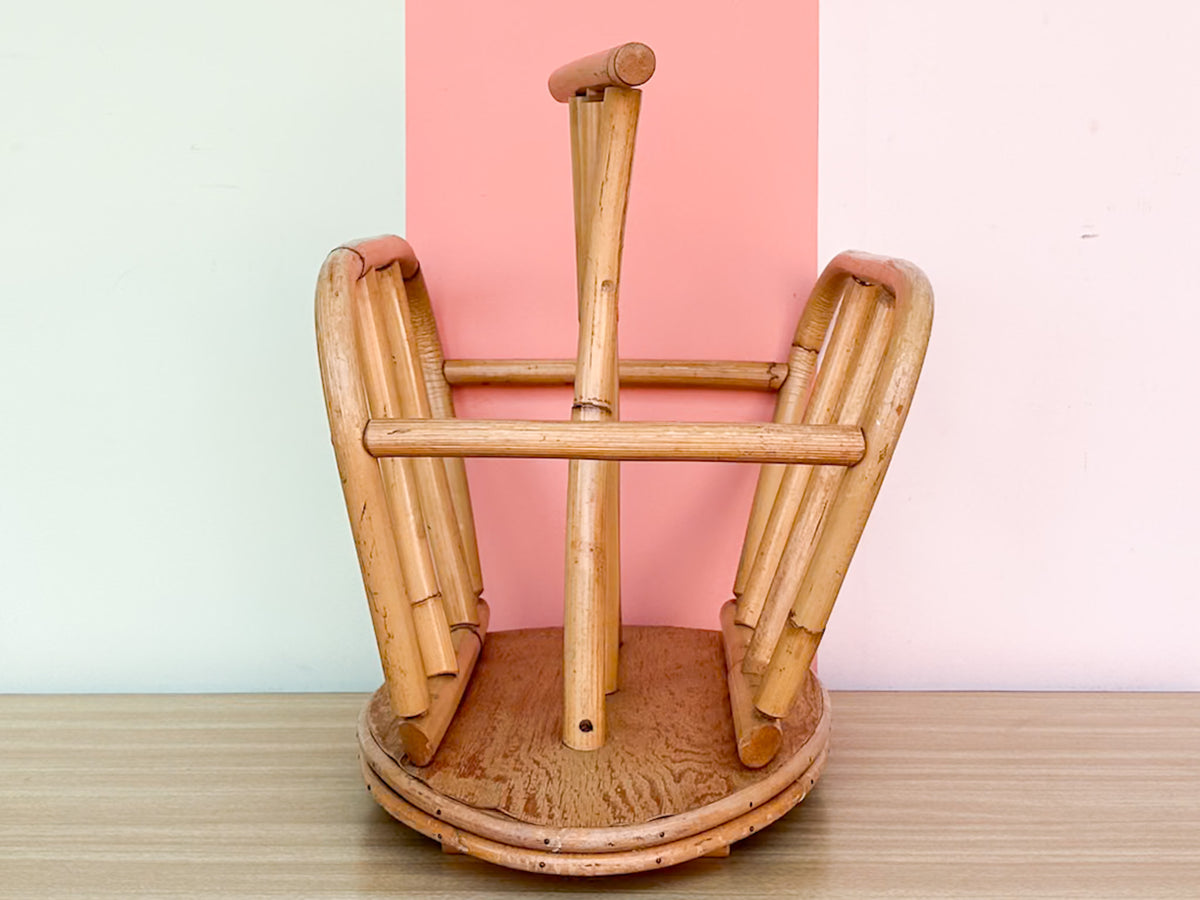 Old Florida Bamboo Magazine Rack