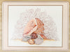 Set of Four Seashell Placemats