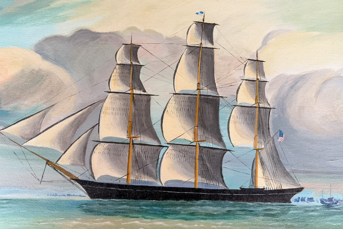 Sailing Ship Original Art