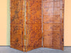 Tortoiseshell Bamboo Three Panel Screen