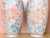 Pair of Pretty Peach Chinoiserie Vases