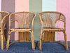 Old Florida Rattan Dining Set