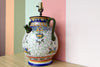 Large Hand Painted Urn Lamp