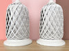 Pair of Petite Webspun Lamps