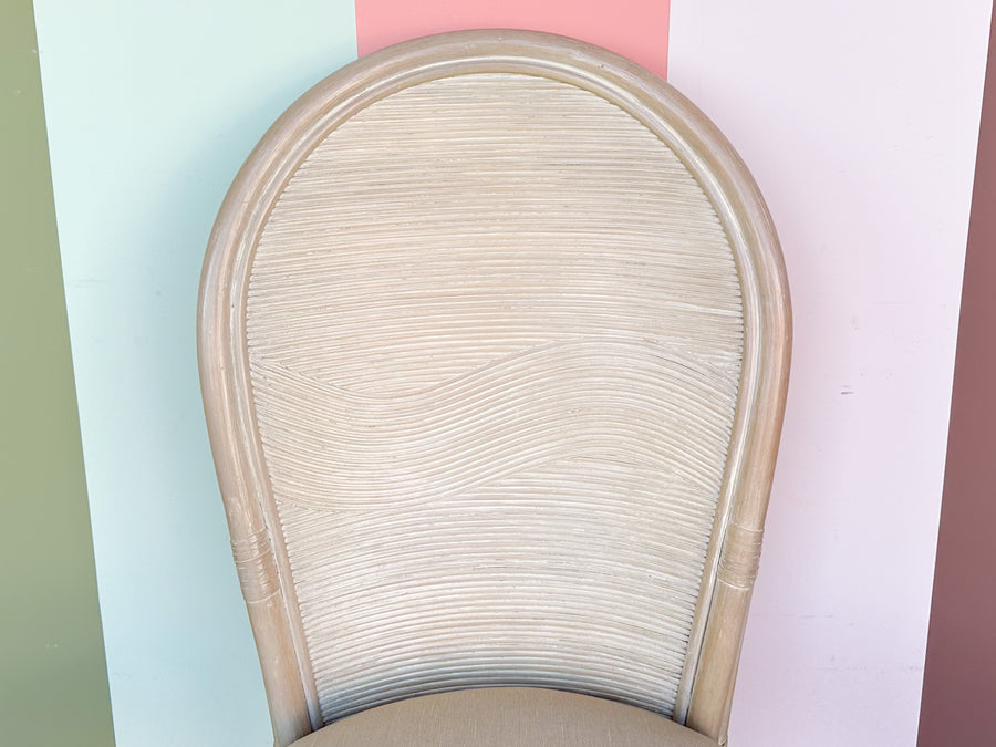 Coastal Chic Pencil Reed Desk and Chair
