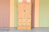 Island Style Rattan Wrapped Cabinet